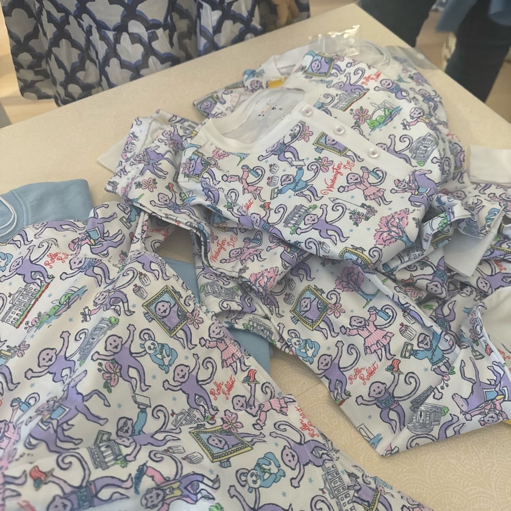 Roller Rabbit pajama bottoms